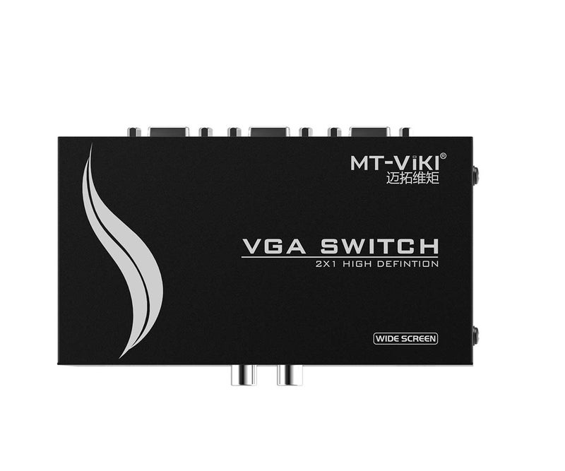 MT-VIKI 2 Port VGA Switch Video Selector Switcher Box (2 Input 1 Output) - Image 5